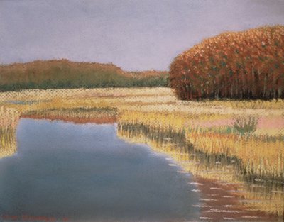 New England Autumn, 1990 by Lillian Delevoryas